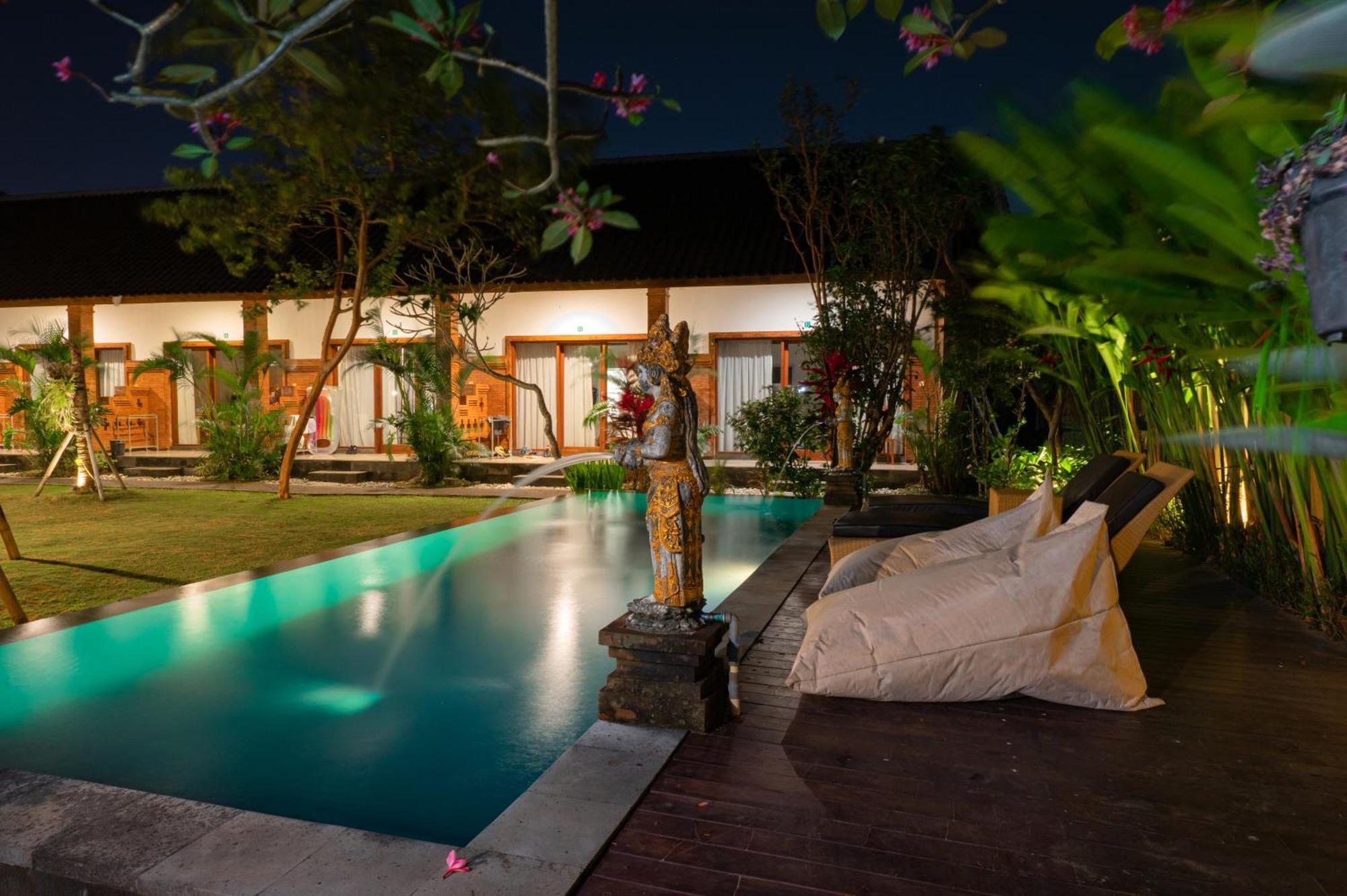 Asri Guesthouse Canggu Exterior foto